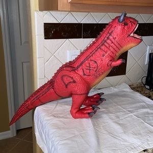 VTG Disney Dinoland Animal Kingdom 34”  soft latex rubber dinosaur figure